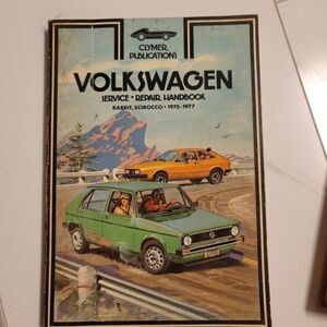 ⭐️ vintage Clymer publications Volkswagen service repair handbook